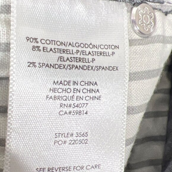 CABI High Skinny Jeans Smoked Pearl Gray Sz 4 #3565 NWOT - Picture 7 of 7